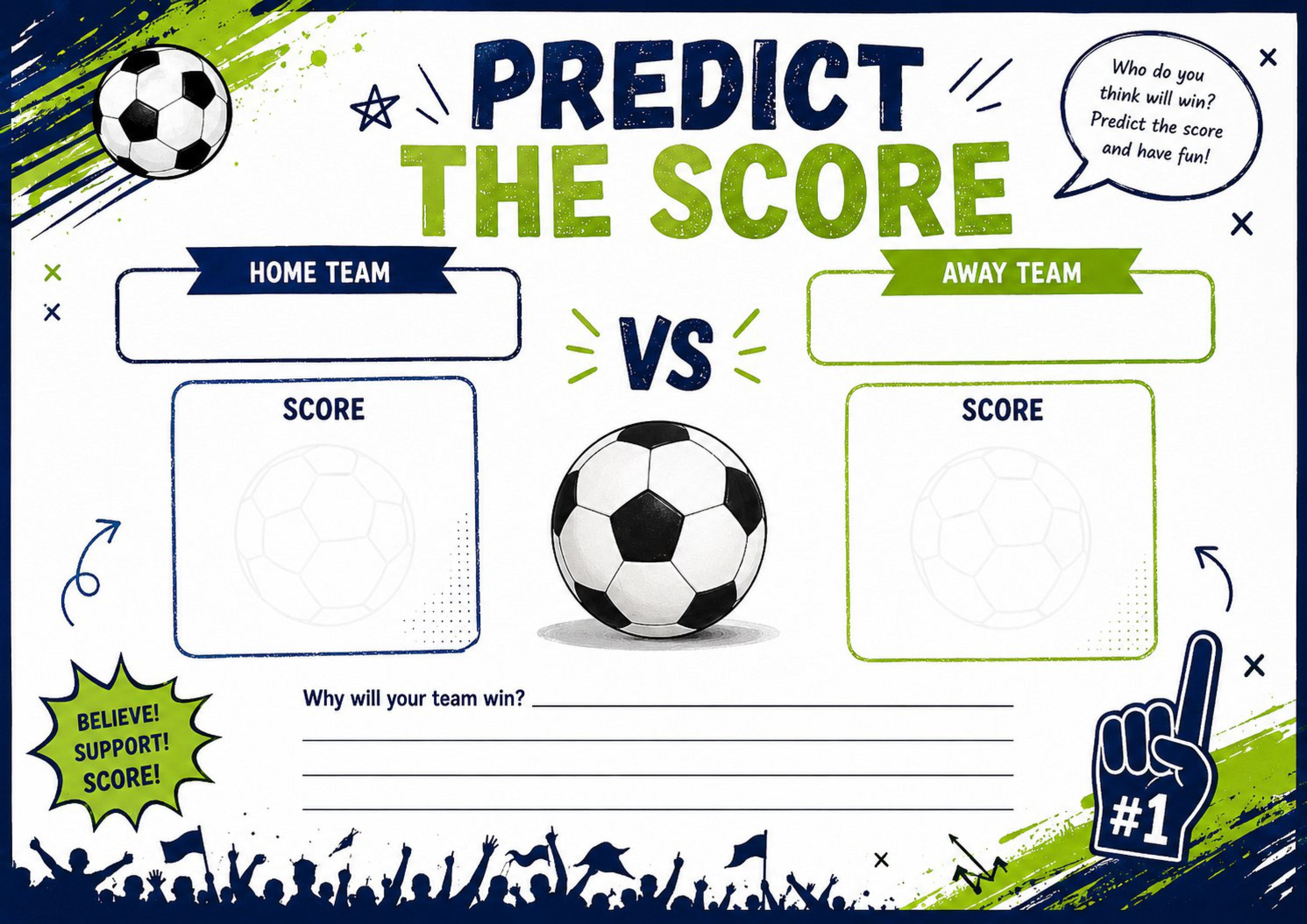 Soccer Match Day Activity Kit free sample